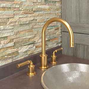 Newport Brass Taft Widespread Lavatory Faucet Satin Bronze PVD - 2940C/10
