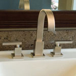 Newport Brass Secant 2040/04 Widespread Bathroom Sink Faucet Satin Brass*READ*