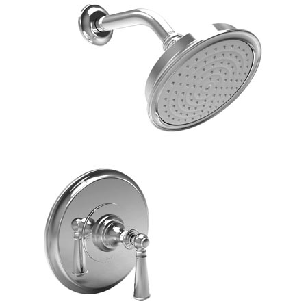 5H2972BPS10 by Newport Brass - Satin Bronze - PVD Balanced Pressure Tub &  Shower Diverter Plate with Handle. Less Showerhead, arm and flange.