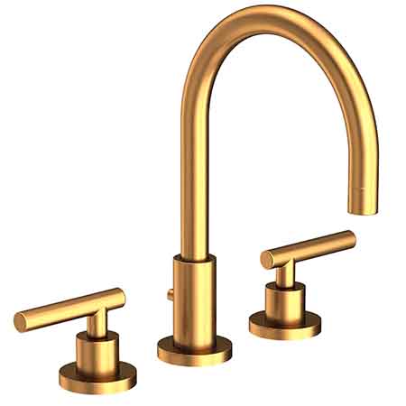 Newport Brass 990/04 Bathroom-Sink-faucets, Satin Brass (PVD)